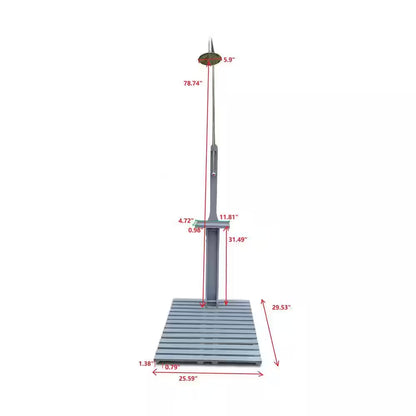 Outdoor Garden Pool Shower with Chassis Board, for Swimming Pool, Patio, Terrace